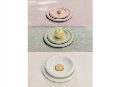 【HAY】BARRO PLATE SET OF 2 Φ24