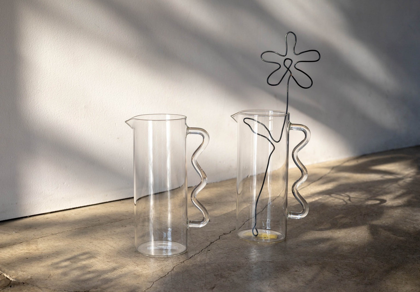 THORN STORE -Flower vase- clear long mug