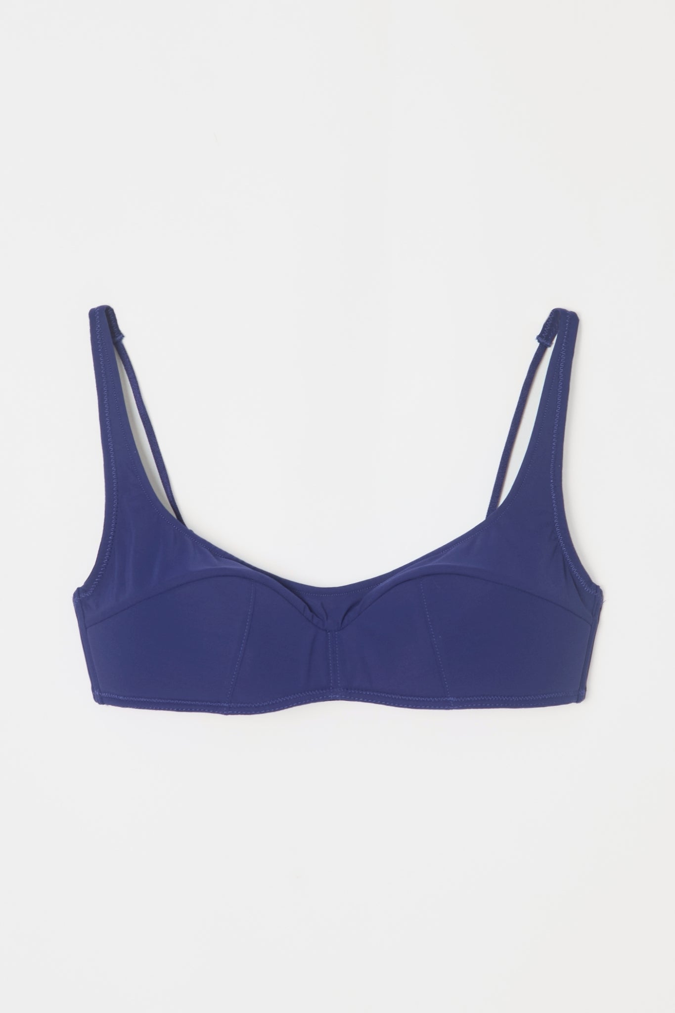 【NICENICE MOMENT】LOW CUT BRA-JERSEY NAVY