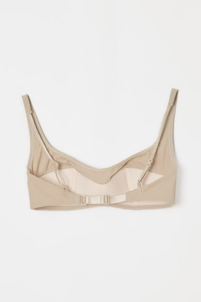 【NICENICE MOMENT】LOW CUT BRA-JERSEY SAND