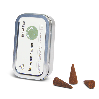 【Earl of East】Incense cone - GREENHOUSE