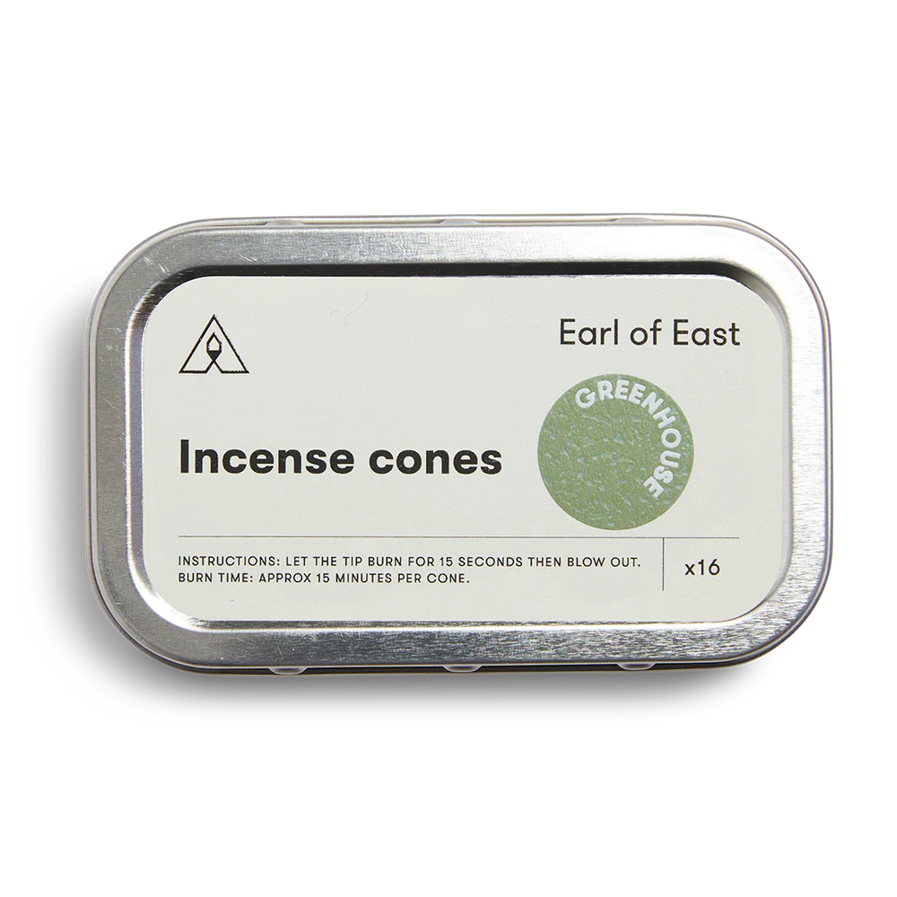【Earl of East】Incense cone - GREENHOUSE