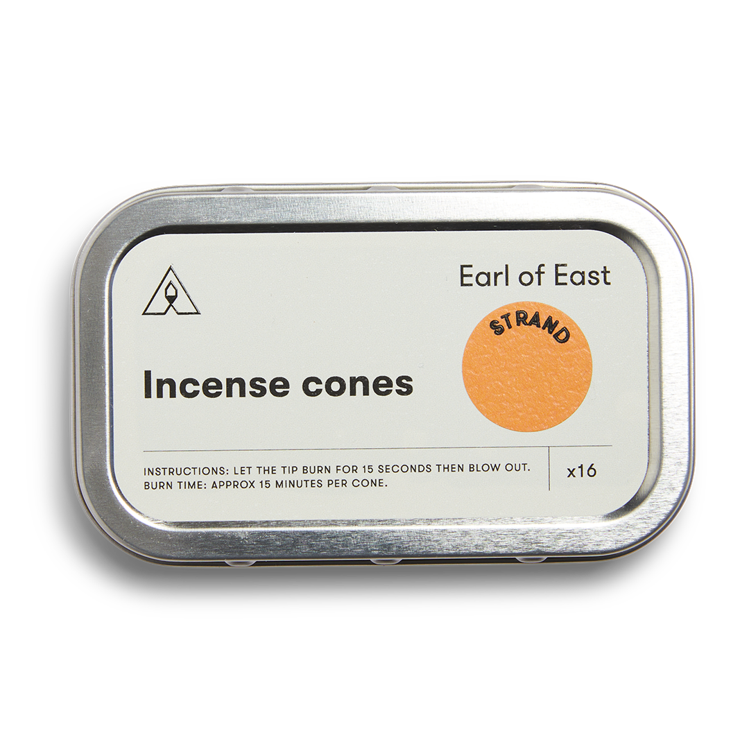 Earl of east Incense cone Strand