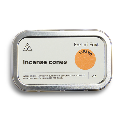 Earl of east Incense cone Strand