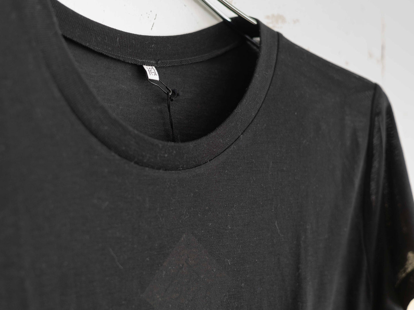 【BASERANGE】TEE SHIRT / BLACK