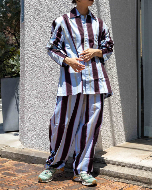 【SUKUHOME】ELLIOT COTTON PLACKET PYJAMAS SHIRT