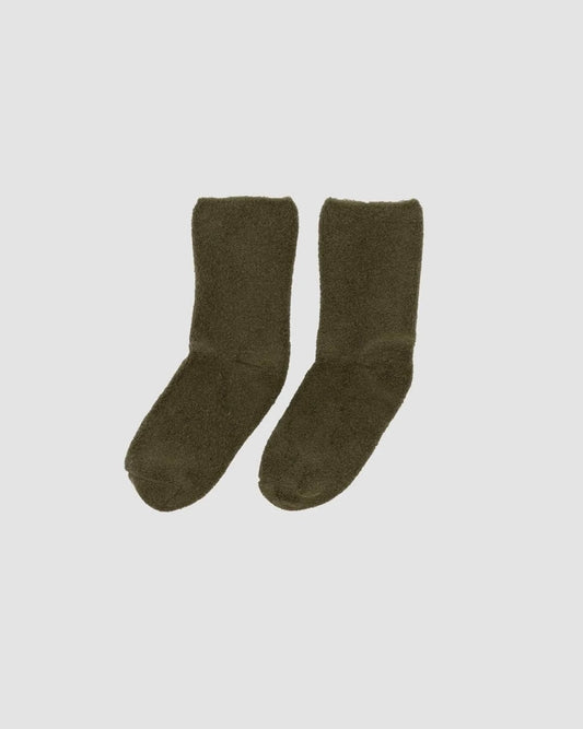 【BASERANGE】BUCKLE OVERANKLE SOCKS