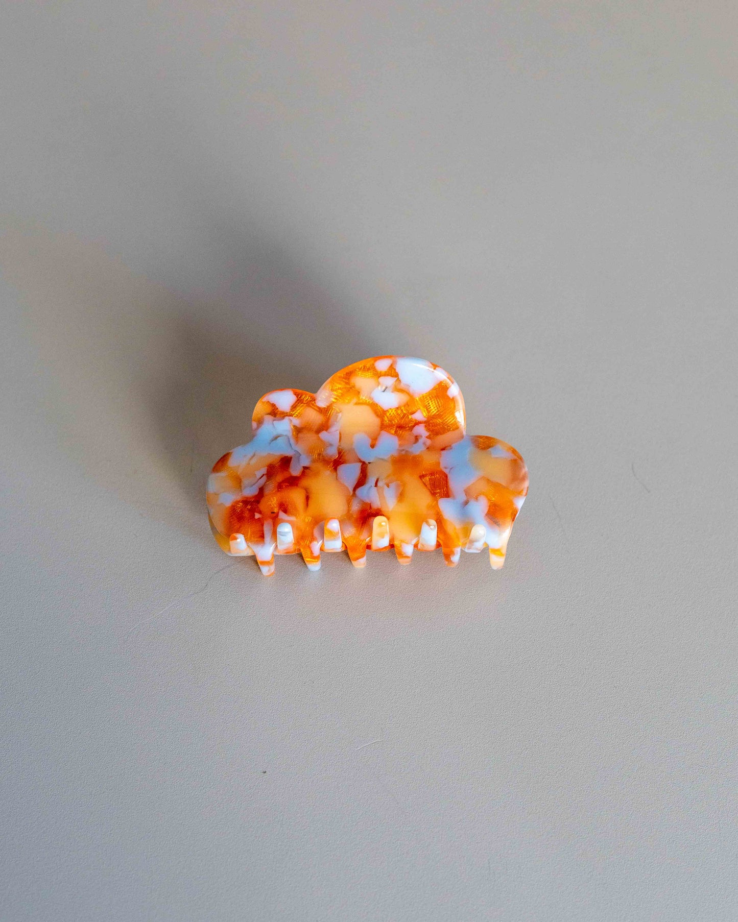 【AURA】Scallop Clip / Orange Mizuiro