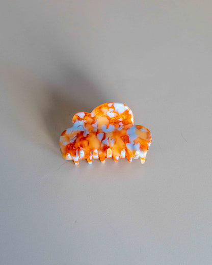 【AURA】Scallop Clip / Orange Mizuiro