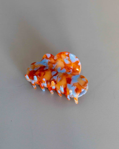 【AURA】Scallop Clip / Orange Mizuiro