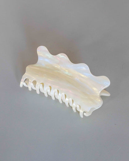 【AURA】Jumbo Clip / White Aurora