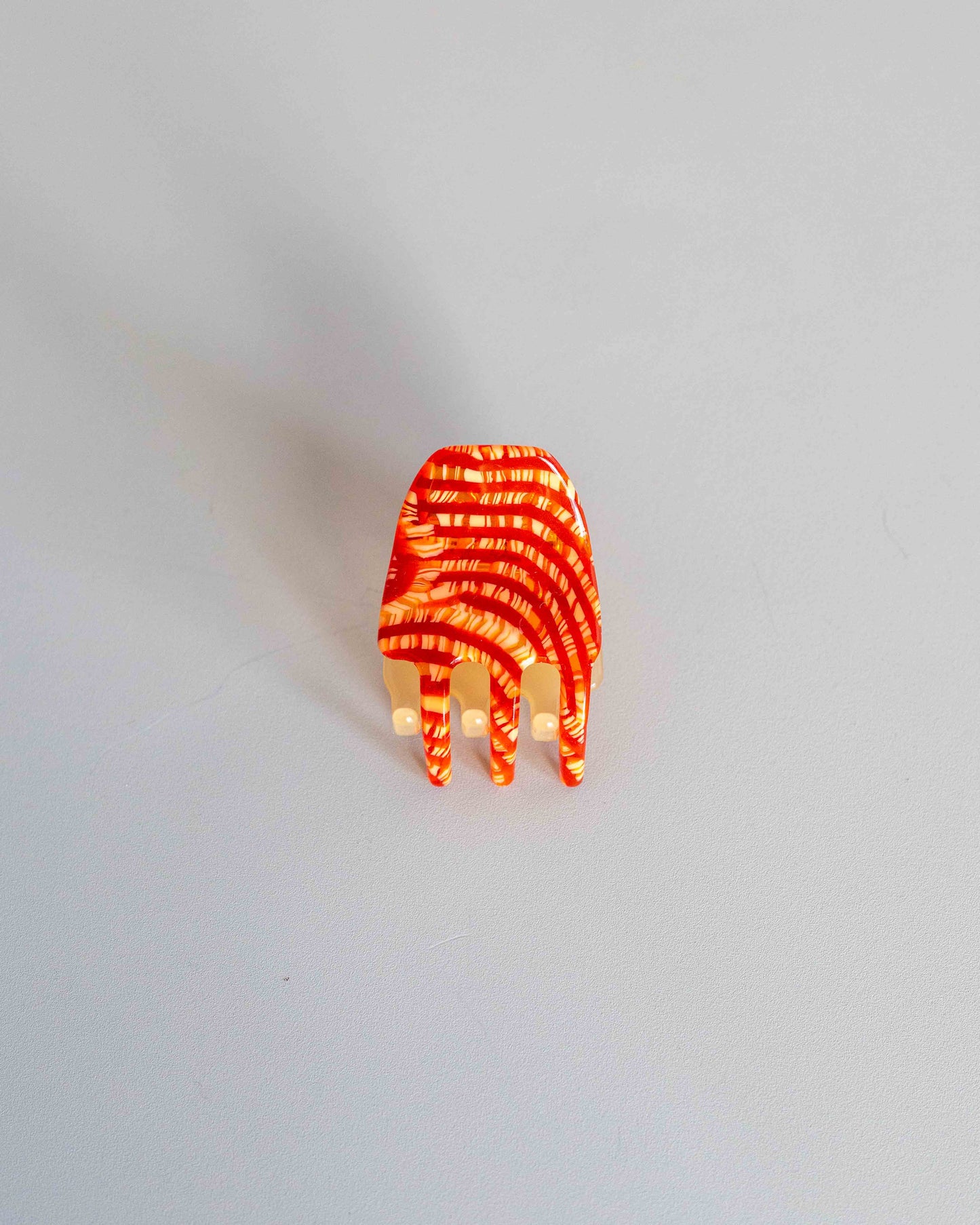 【AURA】Small Bycolor / Red pattern