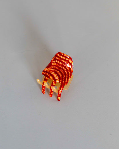 【AURA】Small Bycolor / Red pattern