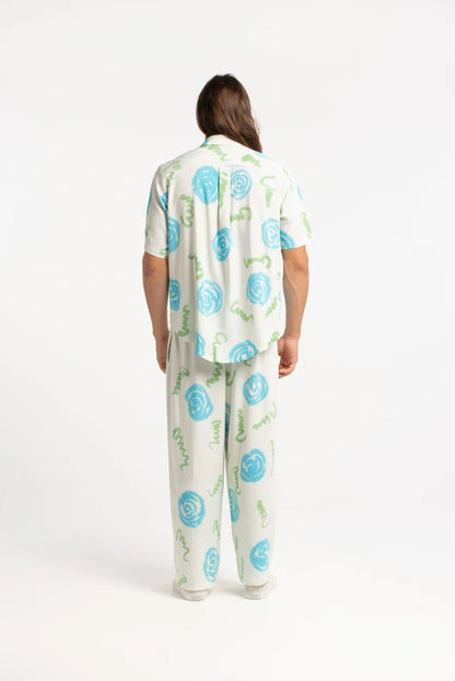 【SUKUHOME】SUMMER NIGHT PYJAMAS - OASIS
