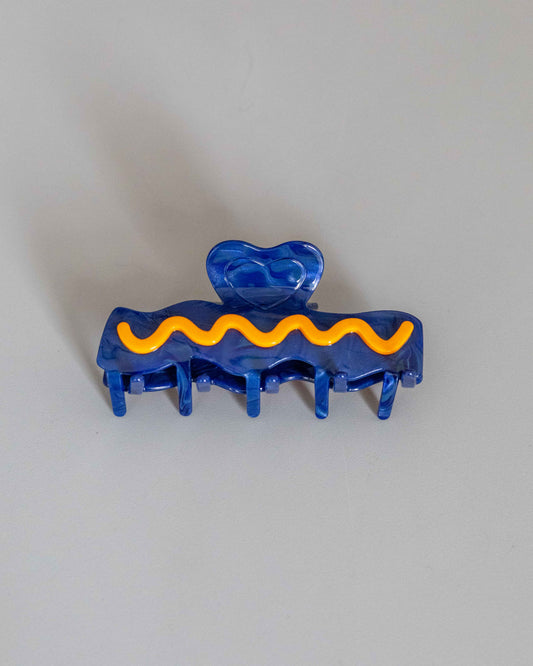 【AURA】Herart Wave Clip  / Blue