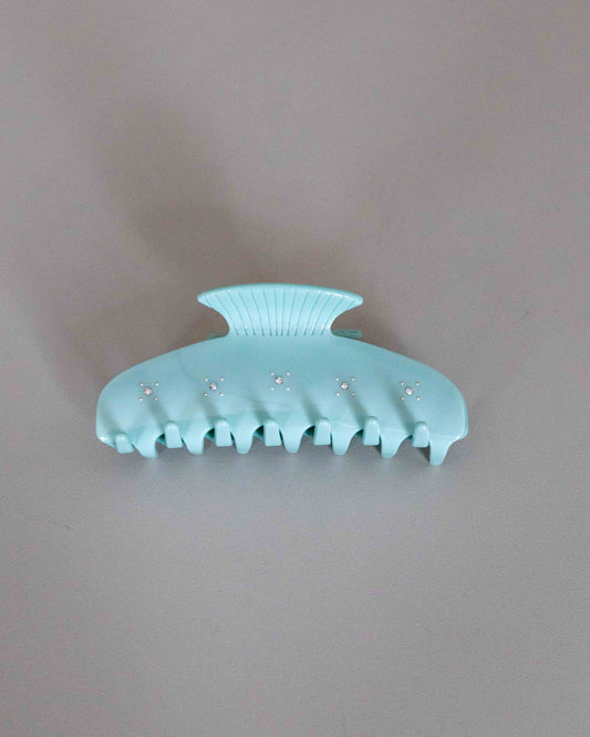 【AURA】Shell Stone Clip / Mint Green