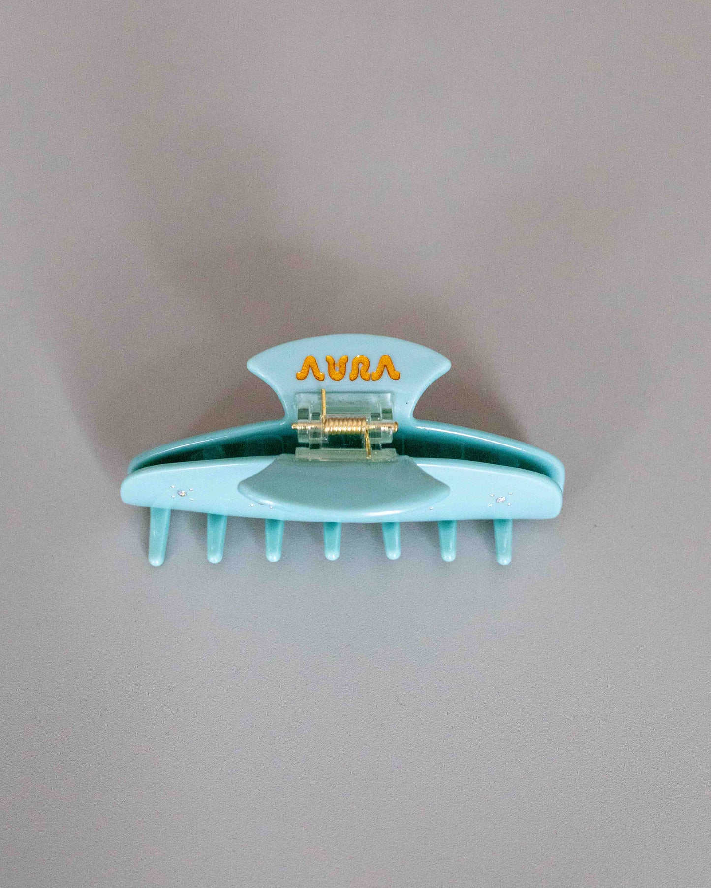 【AURA】Shell Stone Clip / Mint Green