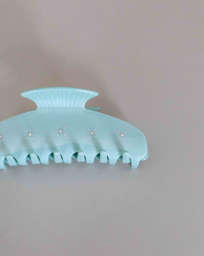 【AURA】Shell Stone Clip / Mint Green
