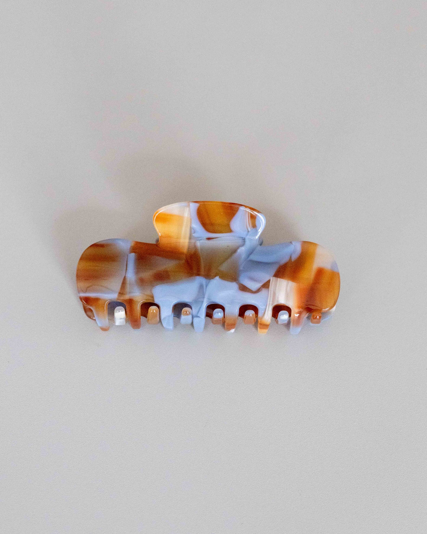 【AURA】Puffy Clip / Brown Mizuiro