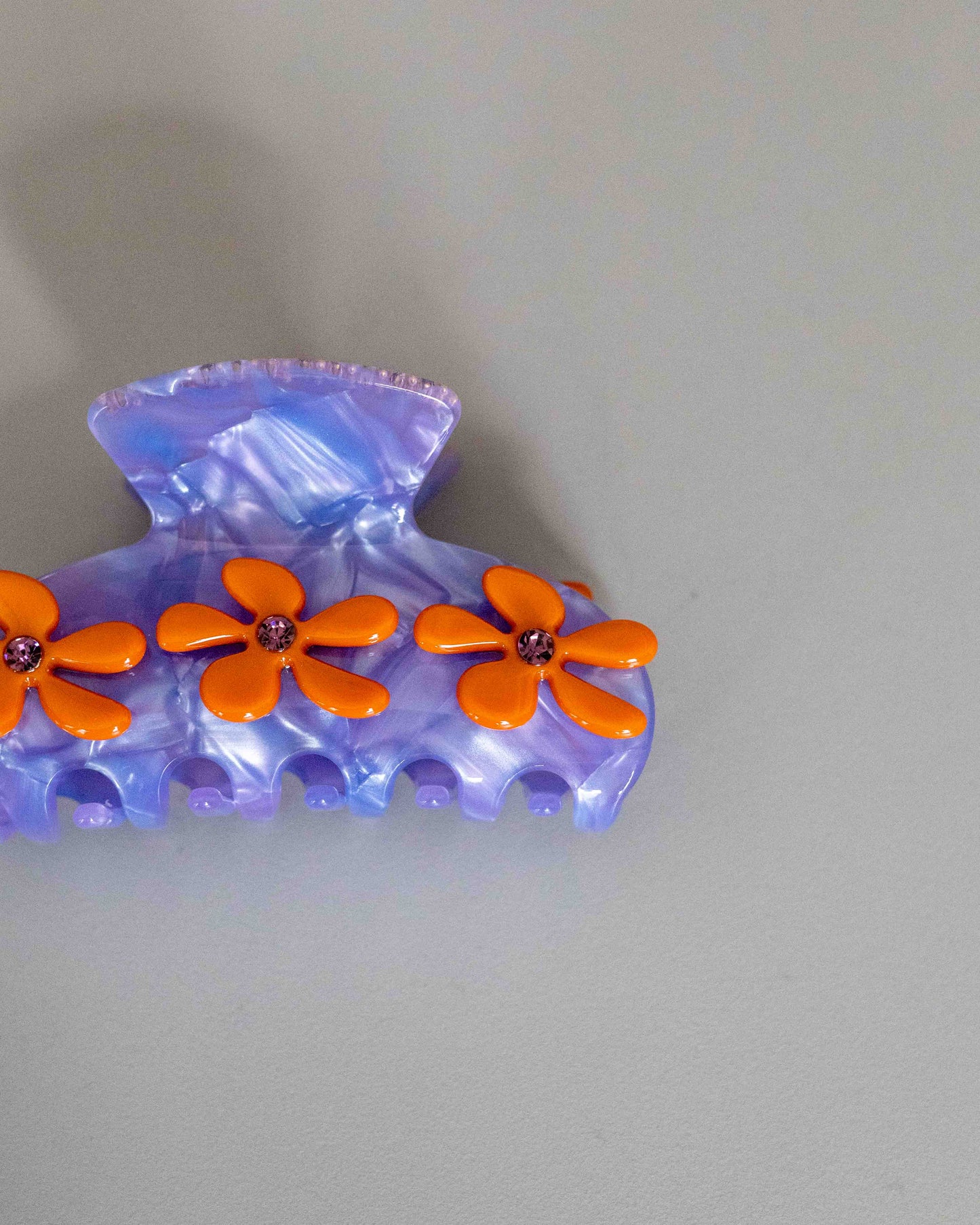 【AURA】OHANA Stone Clip / Purple