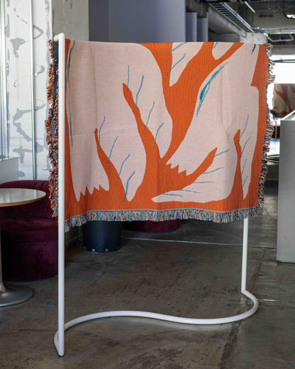 【Slowdown Studio】 BLANKET - Passaro Throw (Art by Olivia Leino, Finland)
