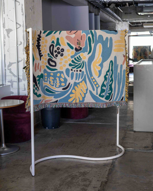【Slowdown Studio】 BLANKET - Kimbie Throw (Art by Maite Garcia, Barcelona, Spain)