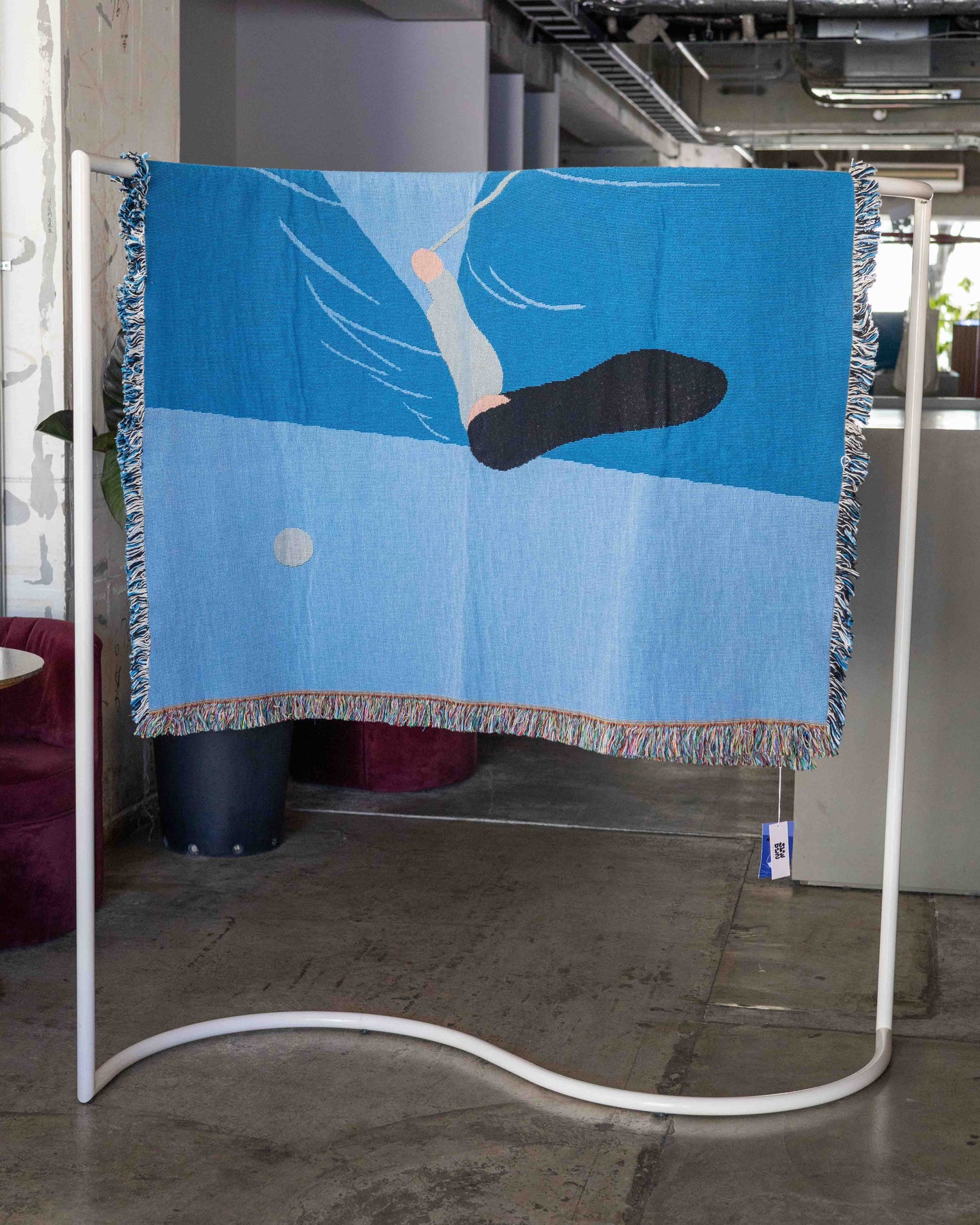 【Slowdown Studio】 BLANKET - Toto Throw  (Art by Oyow - Seoul, Korea)