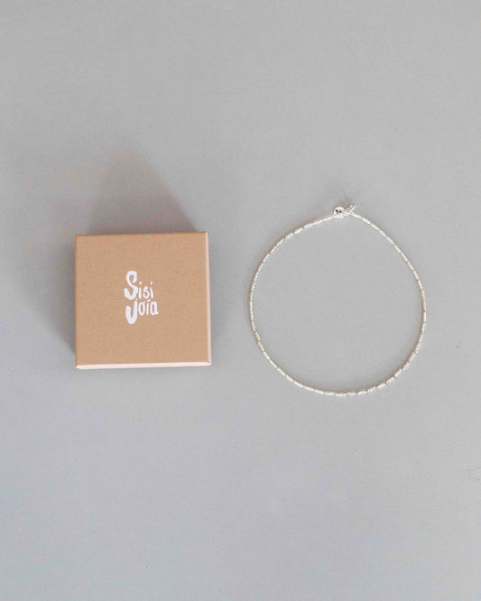 【Sisi joia】NEW LINE necklace - Sliver