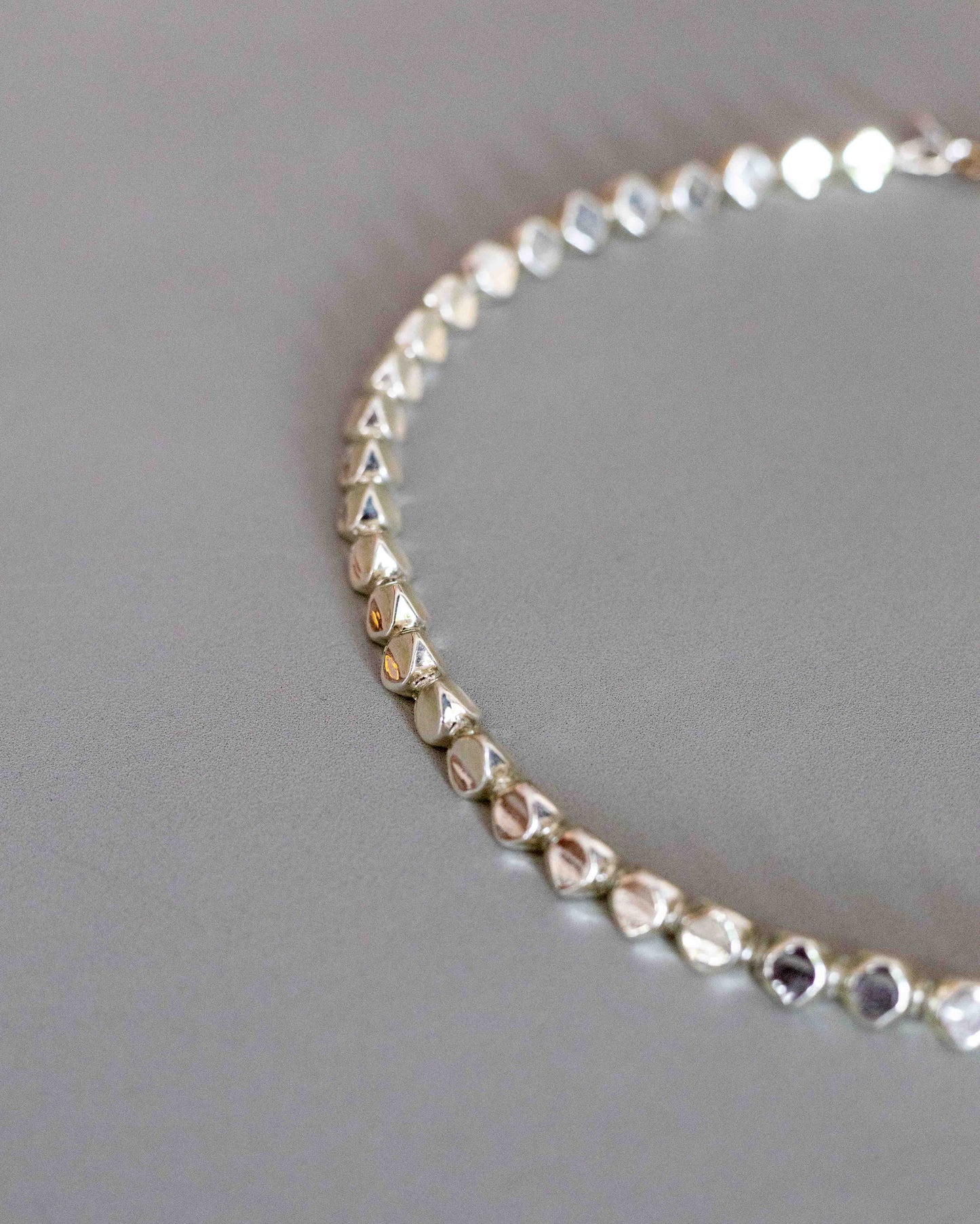 【Sisi joia】Triangle necklace - Silver