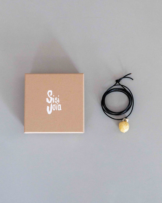 【Sisi joia】GALET necklace - Cream / Beige