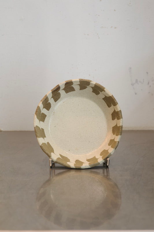Nerikomico circle plate -small-［light brown］