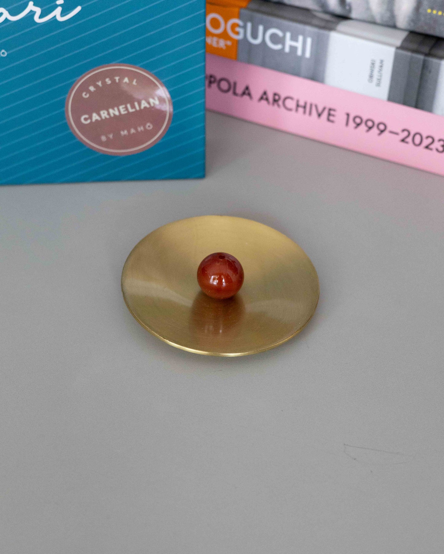 【MAHO Sensory】Hoseki Mari - Carnelian Crystal