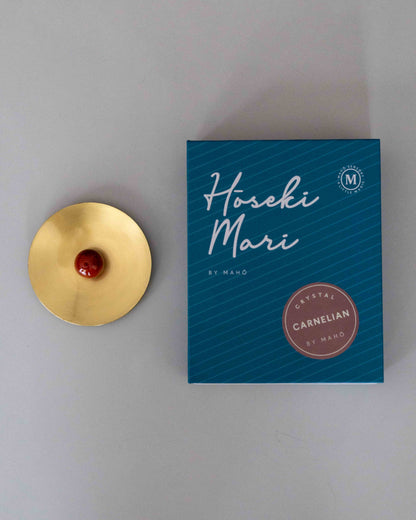 【MAHO Sensory】Hoseki Mari - Carnelian Crystal