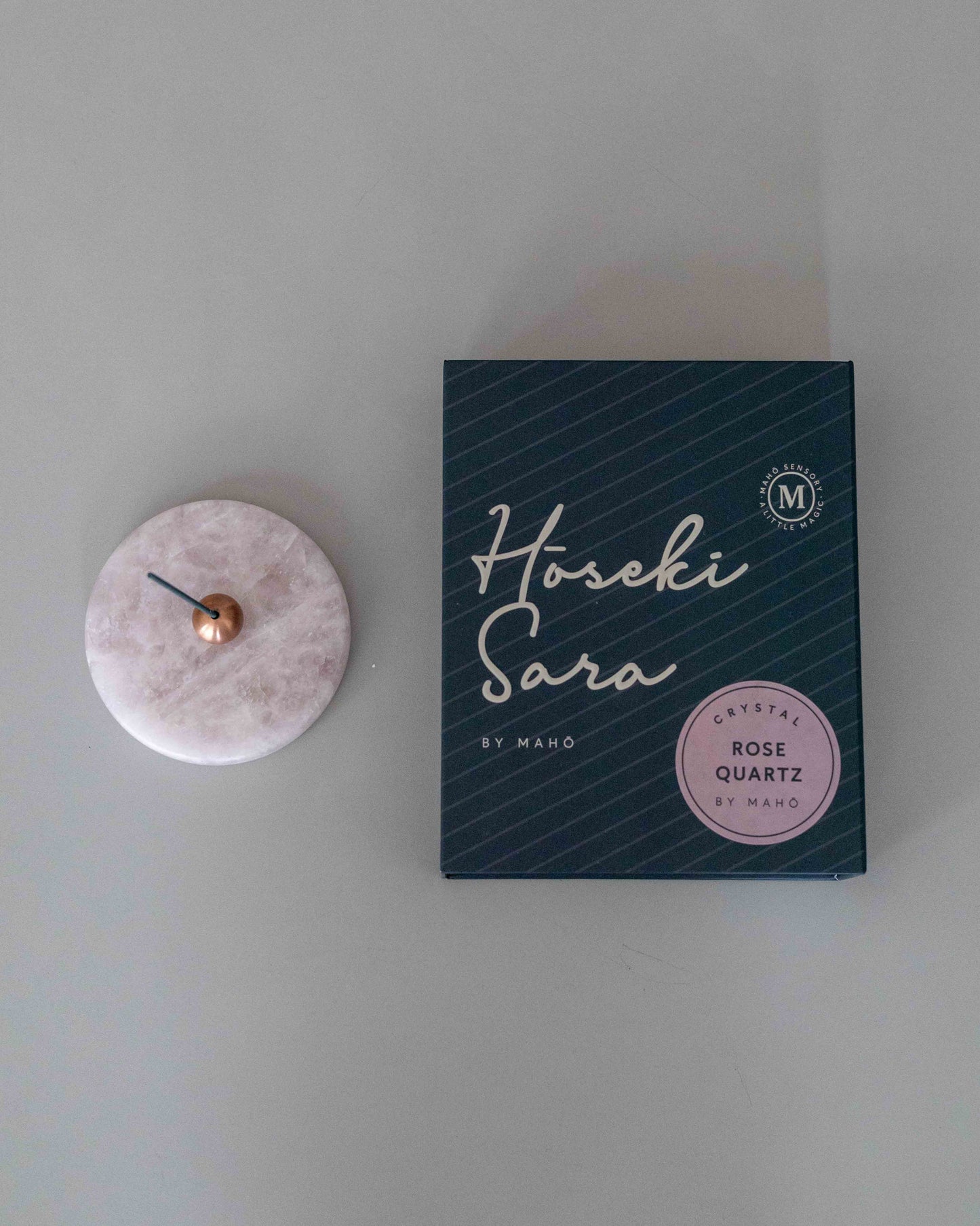 【MAHO Sensory】Hoseki Mari - Rose Quartz Crystal