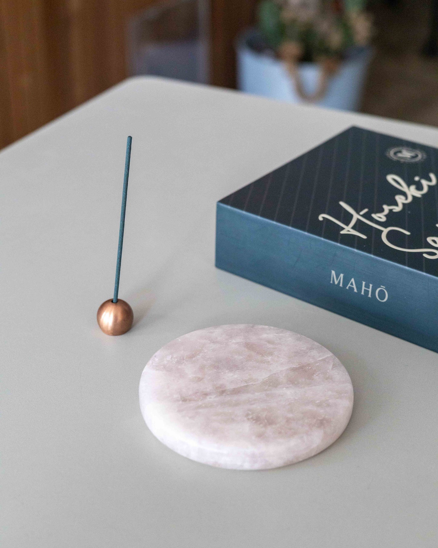 【MAHO Sensory】Hoseki Mari - Rose Quartz Crystal