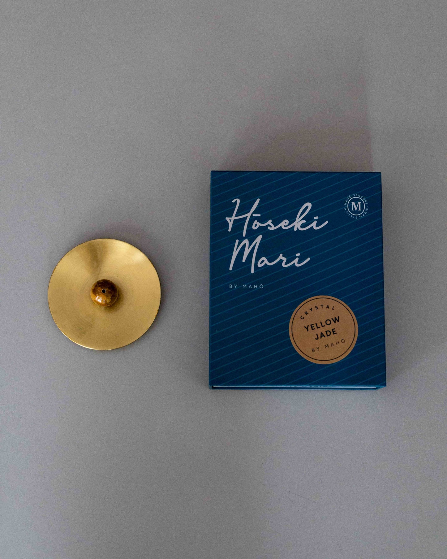 【MAHO Sensory】Hoseki Mari - Yellow Jade Crystal