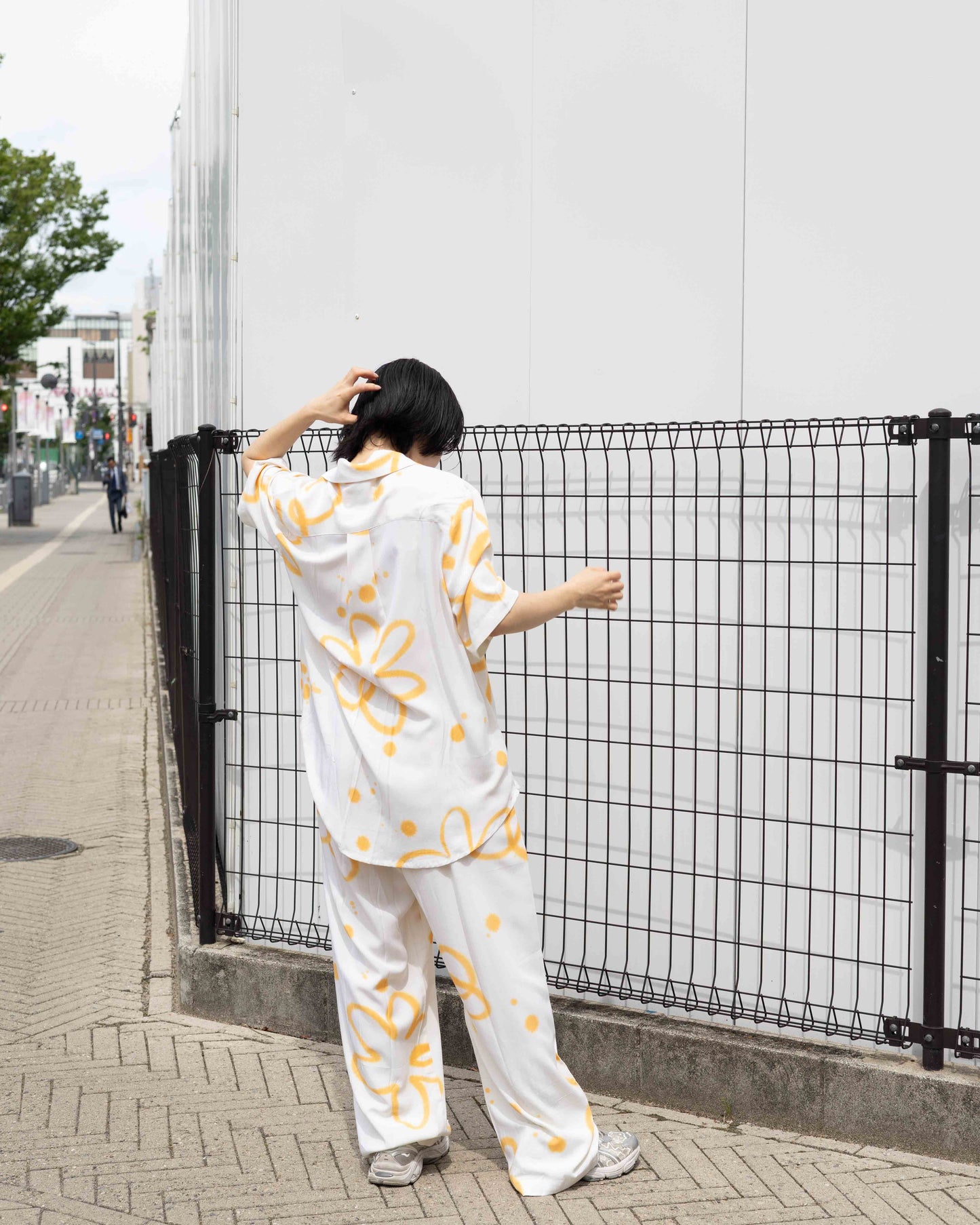 【SUKUHOME】SUMMER NIGHT PYJAMAS - Orange Poppy