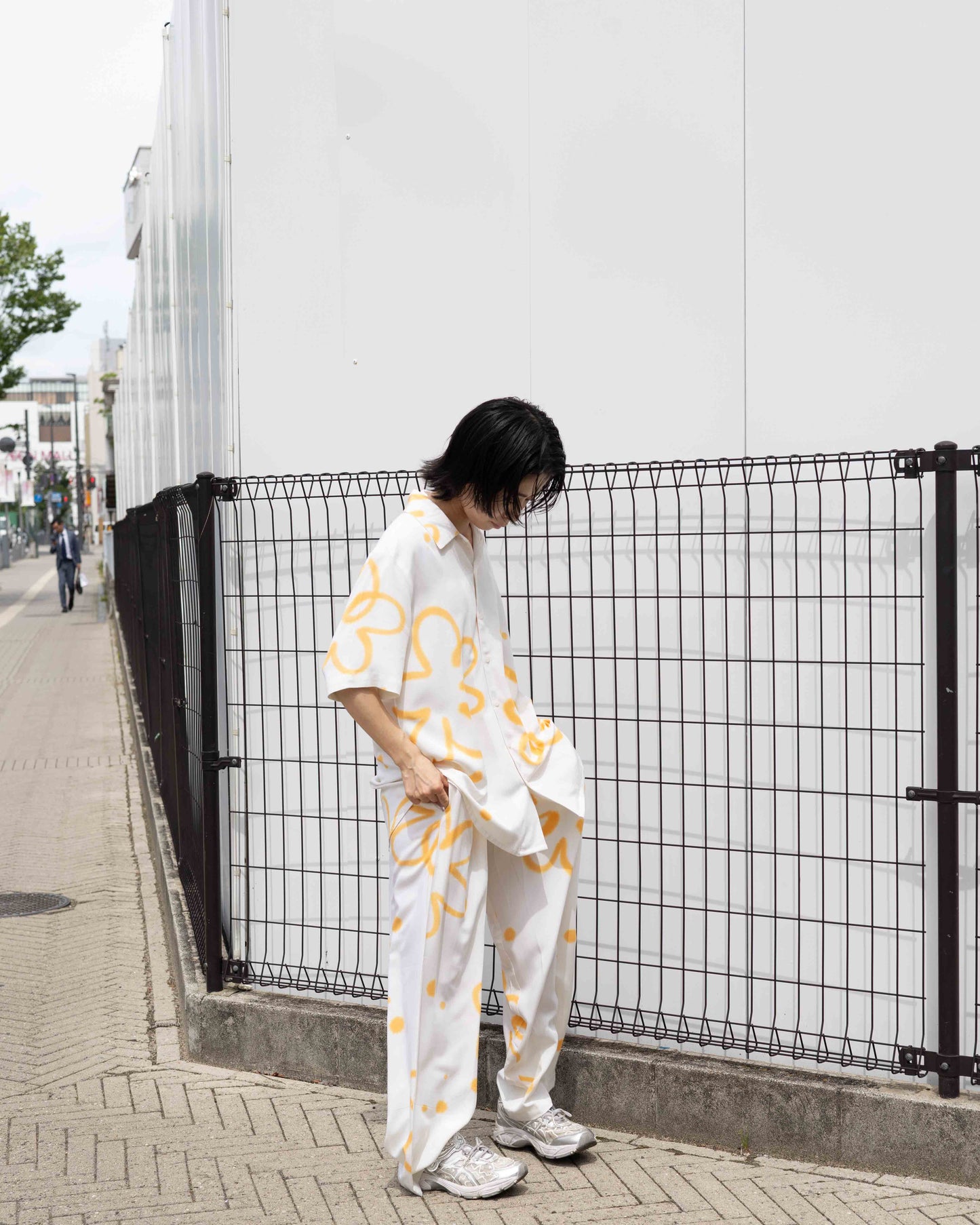 【SUKUHOME】SUMMER NIGHT PYJAMAS - Orange Poppy