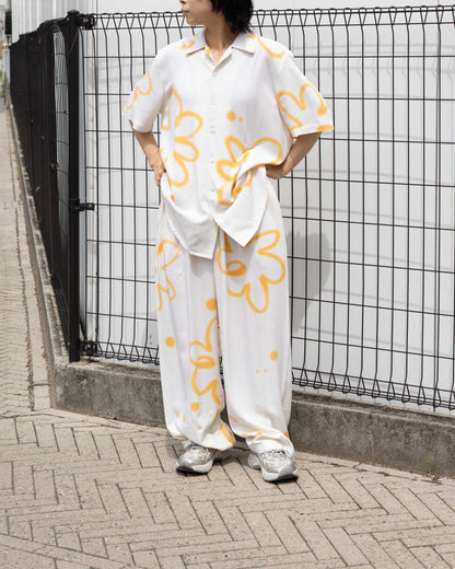 【SUKUHOME】SUMMER NIGHT PYJAMAS - Orange Poppy
