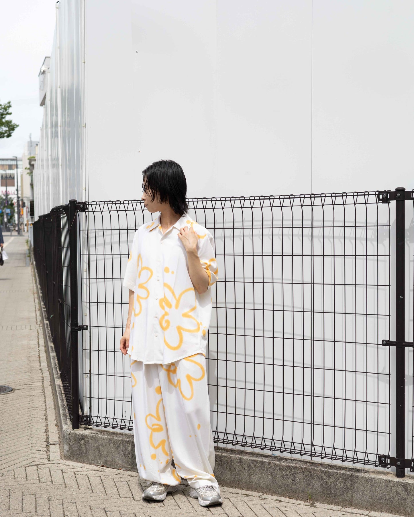 【SUKUHOME】SUMMER NIGHT PYJAMAS - Orange Poppy