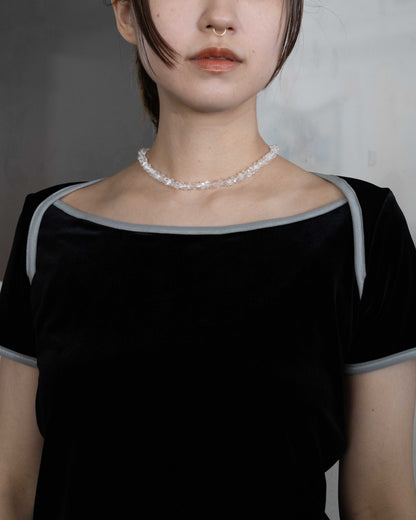 【Sisi joia】CAILLOU necklace - Clear