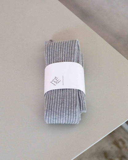 【BASERANGE】RIB OVERKNEE SOCKS