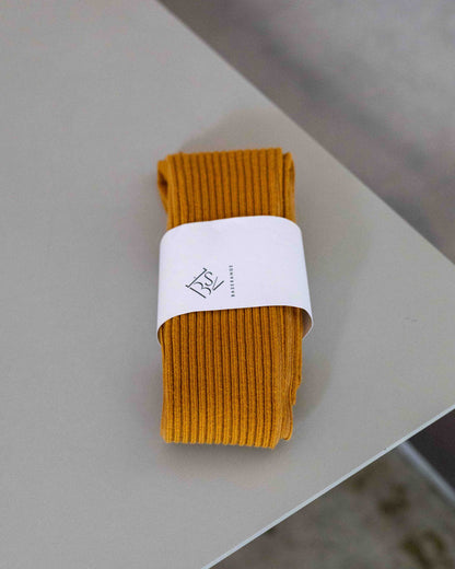 【BASERANGE】RIB OVERKNEE SOCKS