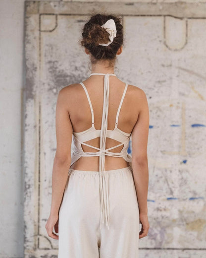 【BASERANGE】MAR TOP / OFF WHITE