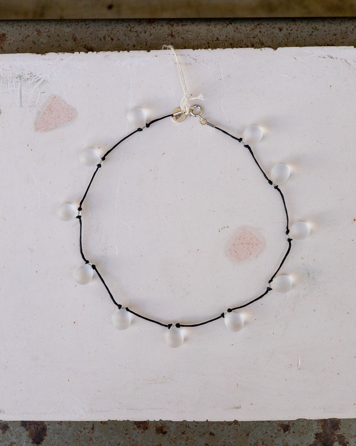 【Sisi joia】NOUE Necklace - Frost/Black