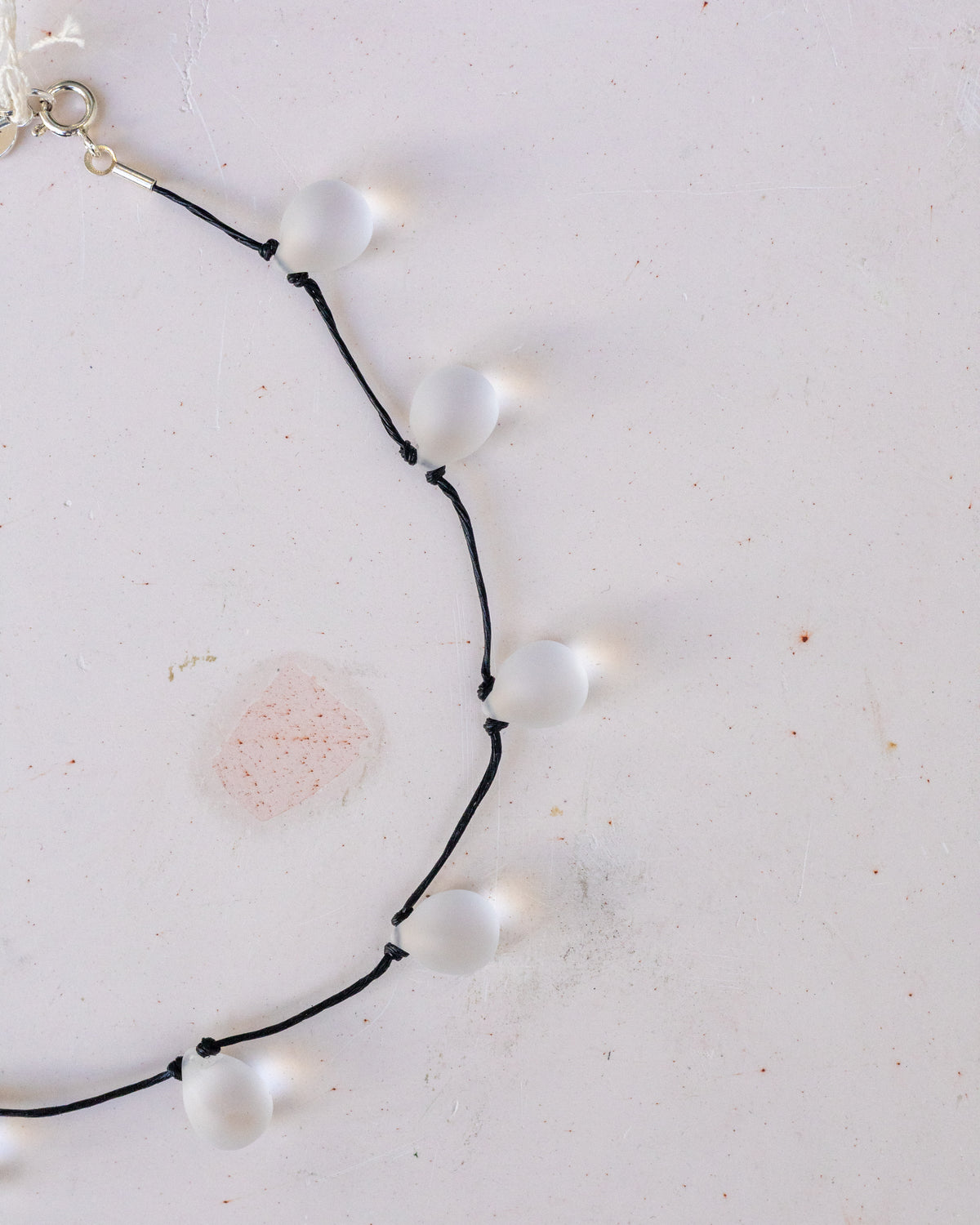 【Sisi joia】NOUE Necklace - Frost/Black