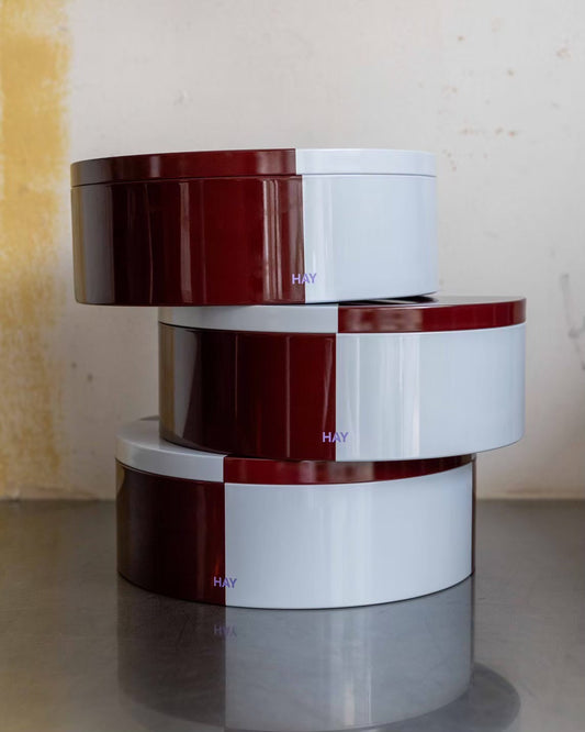 【HAY】TIN CONTAINER ROUND