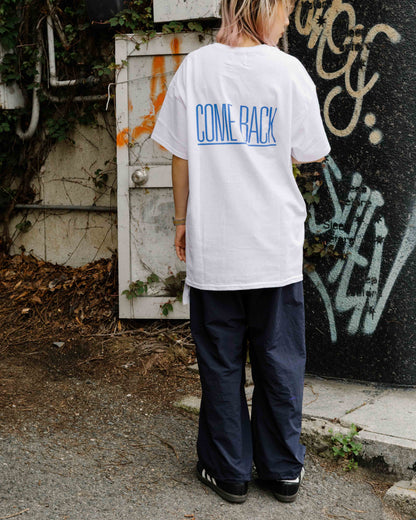 【AOR】TOO LATE COME BACK T-Shirt - WHITE