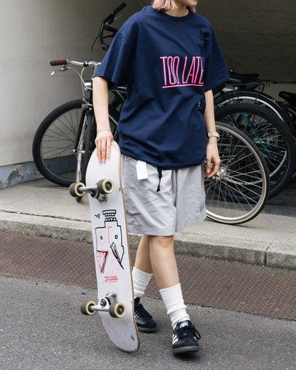 【AOR】TOO LATE COME BACK T-Shirt - NAVY