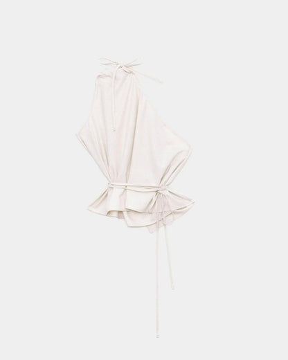 【BASERANGE】VIEW TOP / OFF WHITE